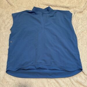 Figs Women's Ceil Blue Rafaela Scrub Top